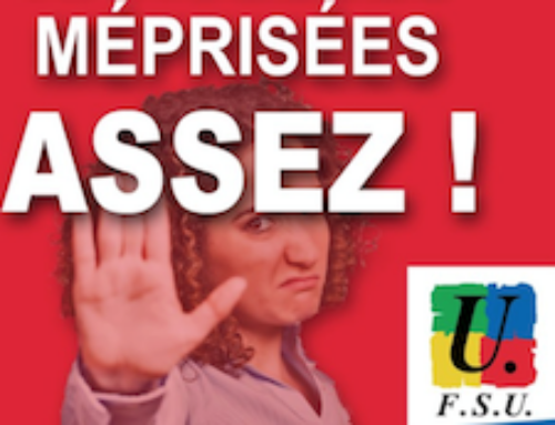 FSU – Jours de carence : une provocation et beaucoup de mépris pour les fonctionnaires ! Intersyndicale – un courrier au Ministre