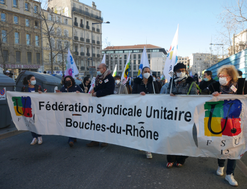 Mobilisation du 27 janvier : Communiqué de Presse de la FSU13