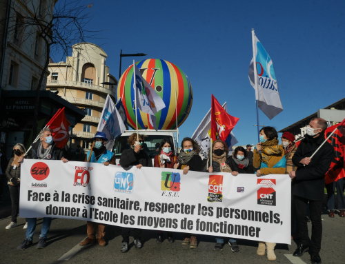 Grève et manifestation du jeudi 13 janvier : une journée historique – Plus de 5000 manifestants à Marseille et Arles