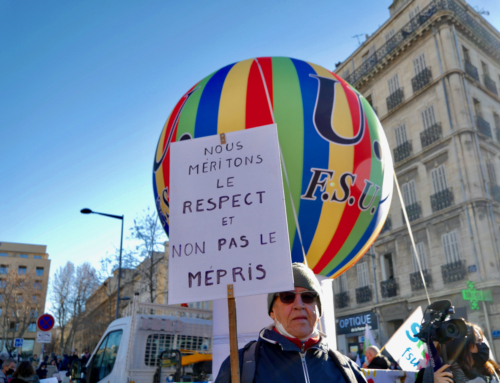 Mobilisation de nos retraités le 6 novembre 2025