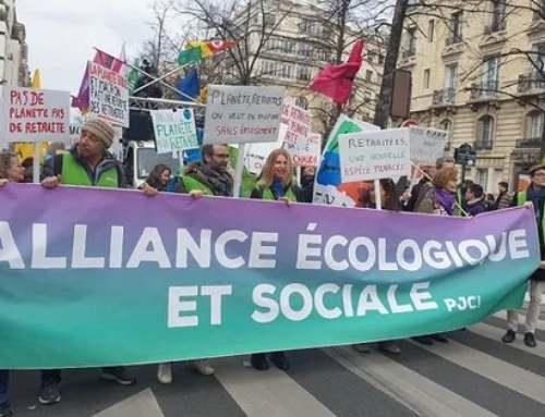 L’alliance écologique et sociale PJC soutient la mobilisation interprofessionnelle et les travailleurs et travailleuses en grève contre le projet de réforme des retraites du gouvernement