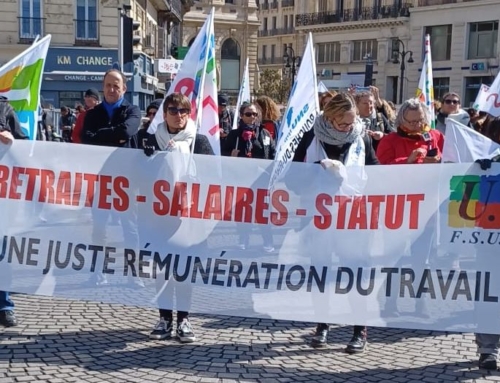 64 ans c’est toujours non ! Ensemble, menons campagne pour nos retraites !