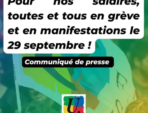 Pour nos salaires, toutes et tous en grève et en manifestations le 29 septembre !